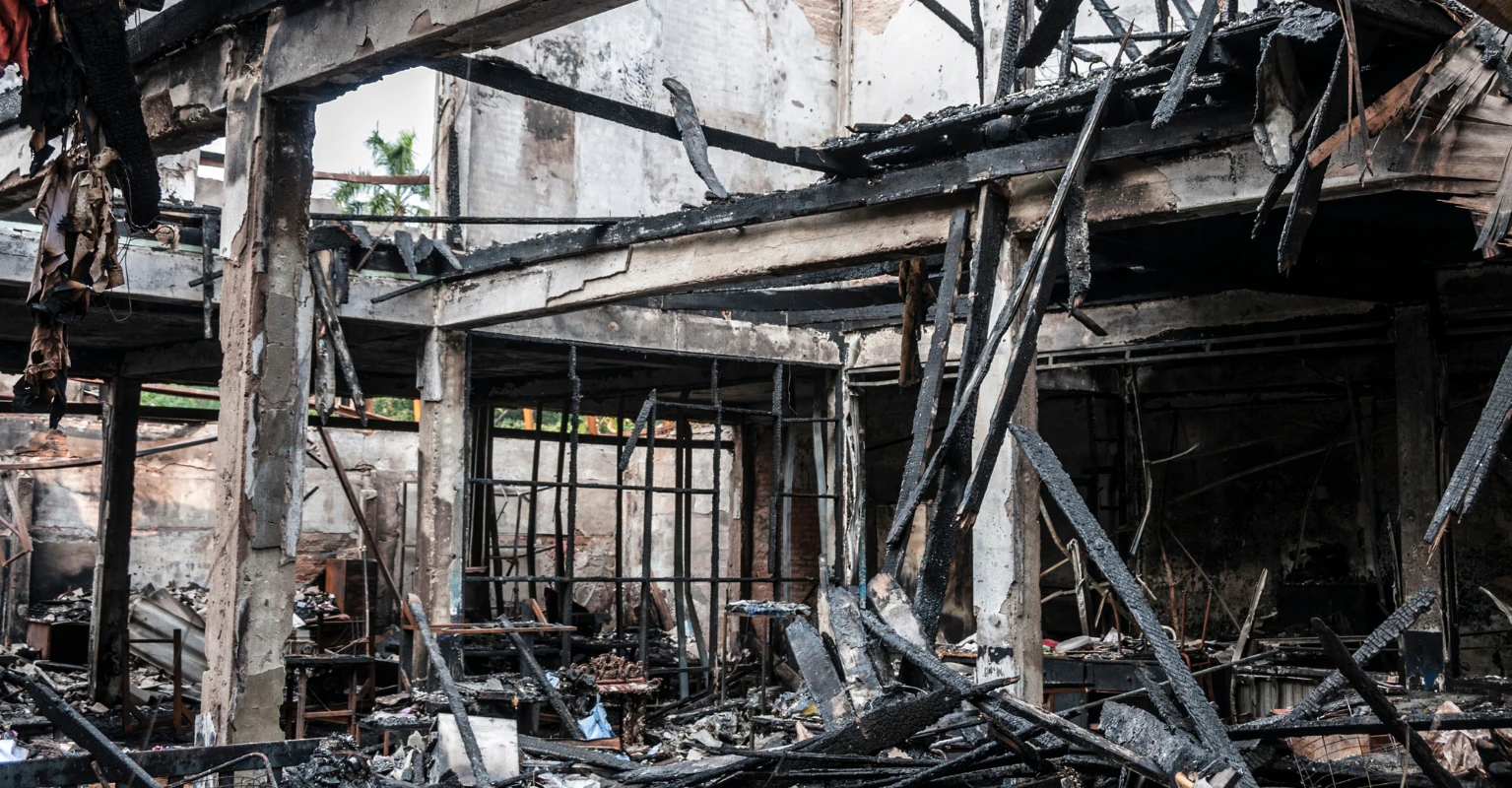 At least 100 dead and 150 injured as fireworks reportedly set wedding venue alight