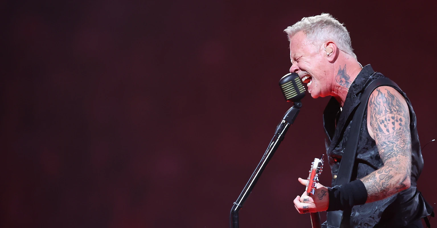 Dog sneaks out of owner's home and is spotted sitting in Metallica concert