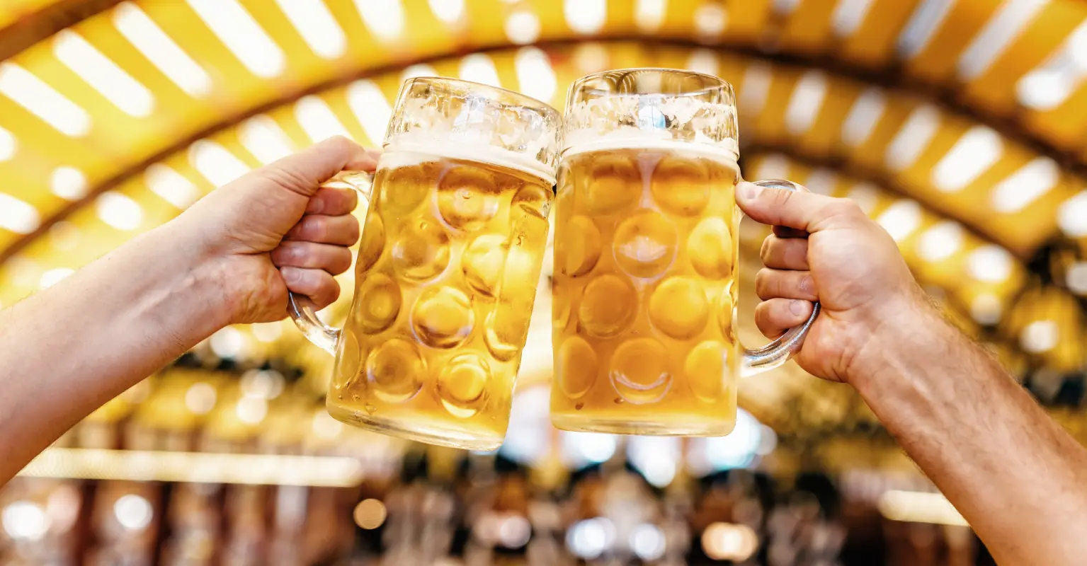Oktoberfest waitress stuns internet after carrying 13 massive beers in one go