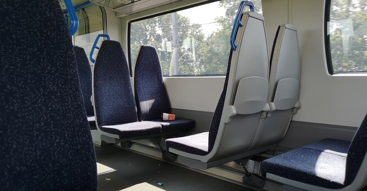 Train passenger has perfect response after inspector says he can't remove guy from their booked seat