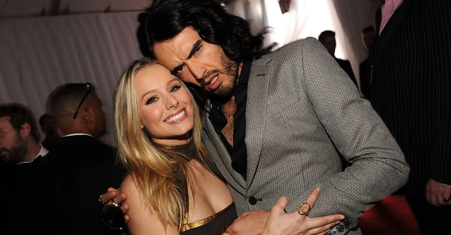 Kristen Bell threatened to hit Russell Brand and warned him not to 'try anything' on movie set