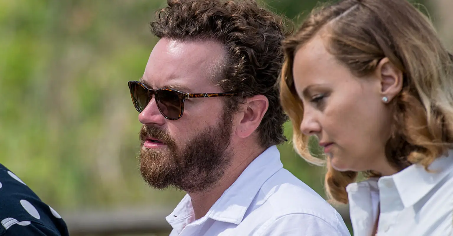 Danny Masterson blows kiss to wife across courtroom as he's sentenced to 30 years to life