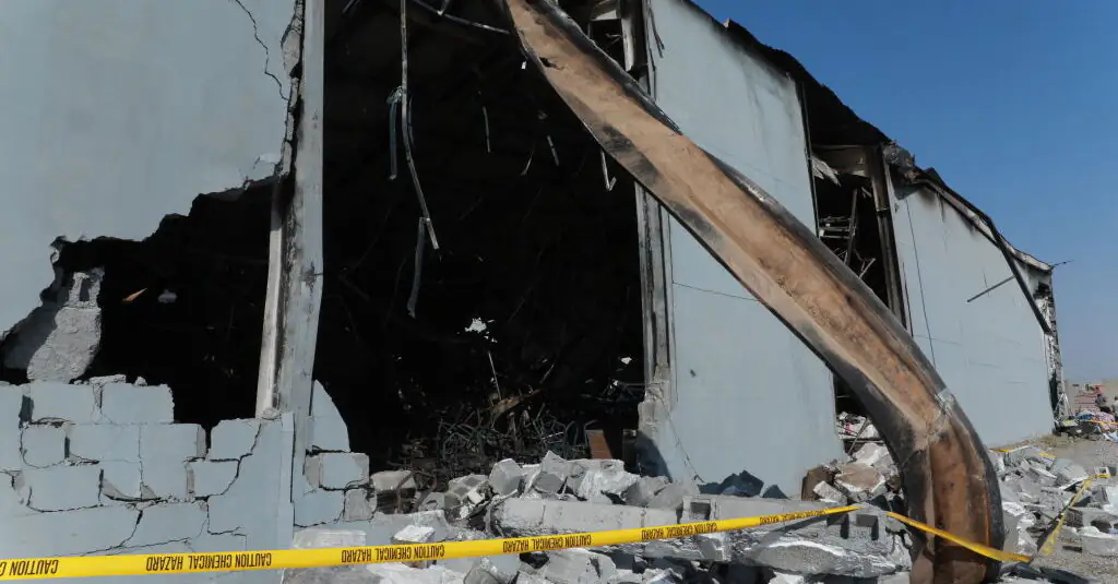 Groom reveals he and bride have to move away after horror fire at their wedding killed 100 guests