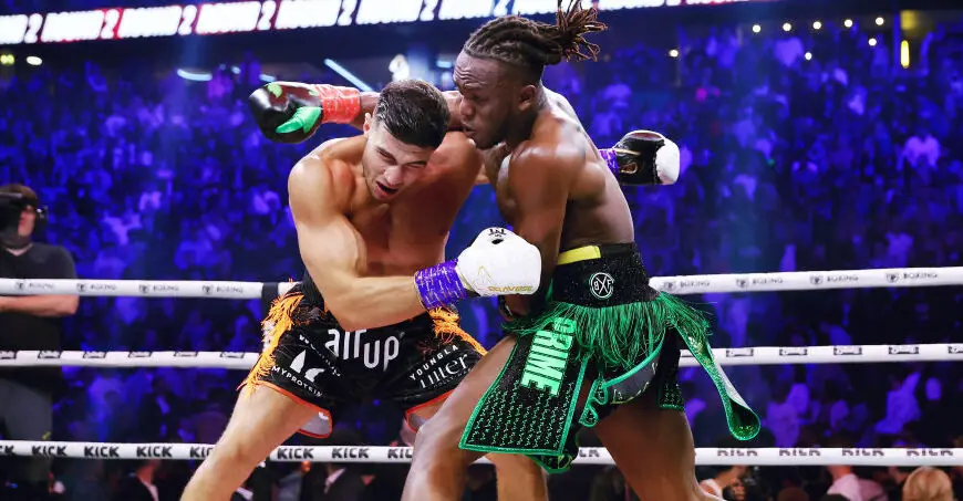 Picture of Tommy Fury and KSI scorecards shows results were added up incorrectly