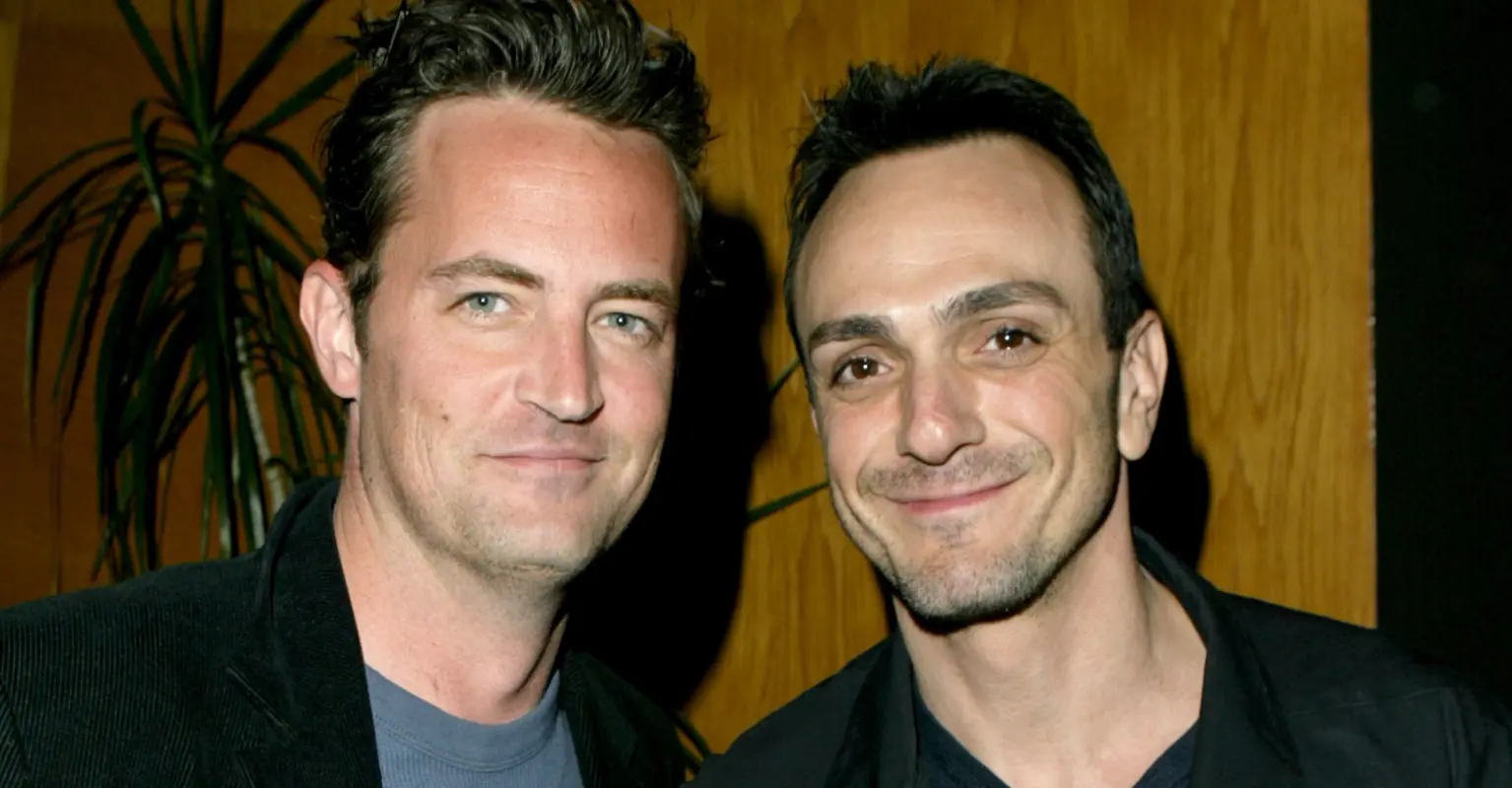 'Friends' star Hank Azaria fights back tears as he remembers the late Matthew Perry