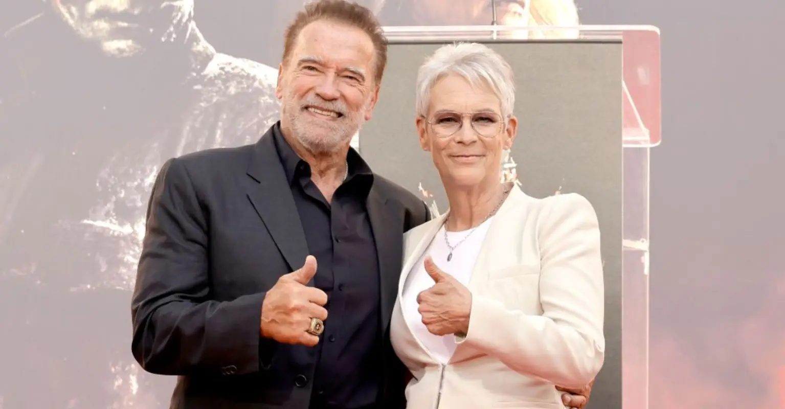 Jamie Lee Curtis reunites with 'True Lies' co-star Arnold Schwarzenegger