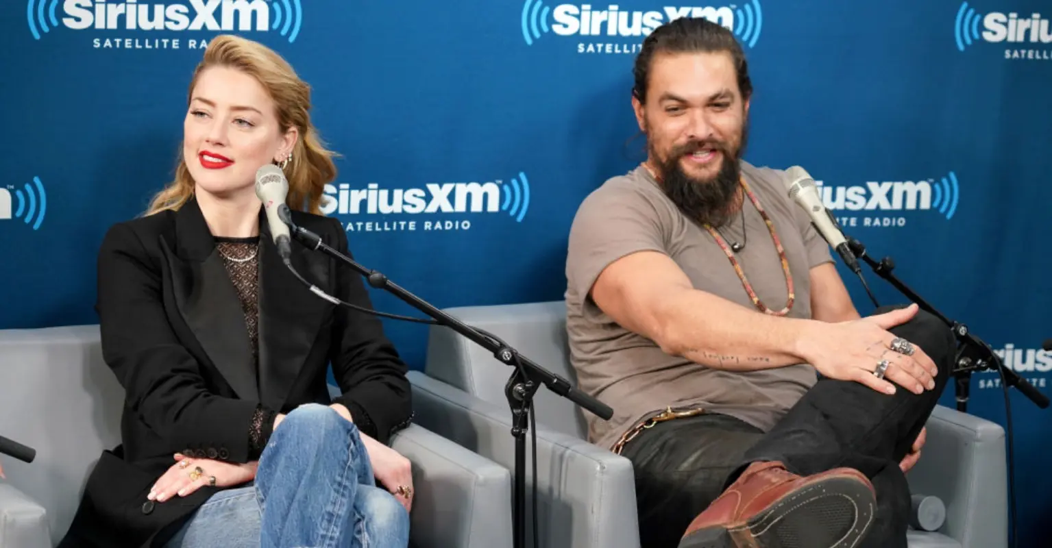 Amber Heard claimed a 'drunk' Jason Momoa dressed as Johnny Depp on the set of 'Aquaman 2'