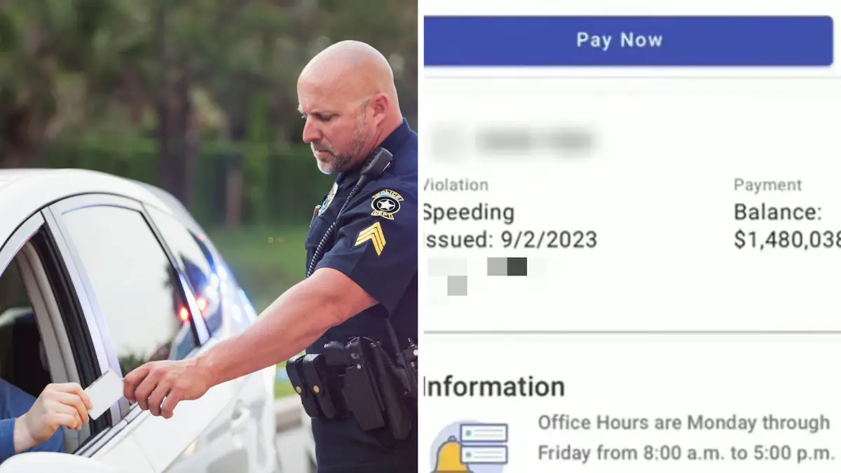 Man hit with $1.4m speeding ticket for driving 35 mph over limit