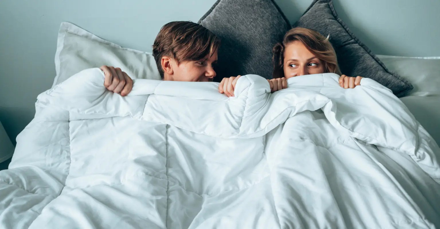 Mom reveals she 'played dead' after her children walked in on her 'mid thrust'
