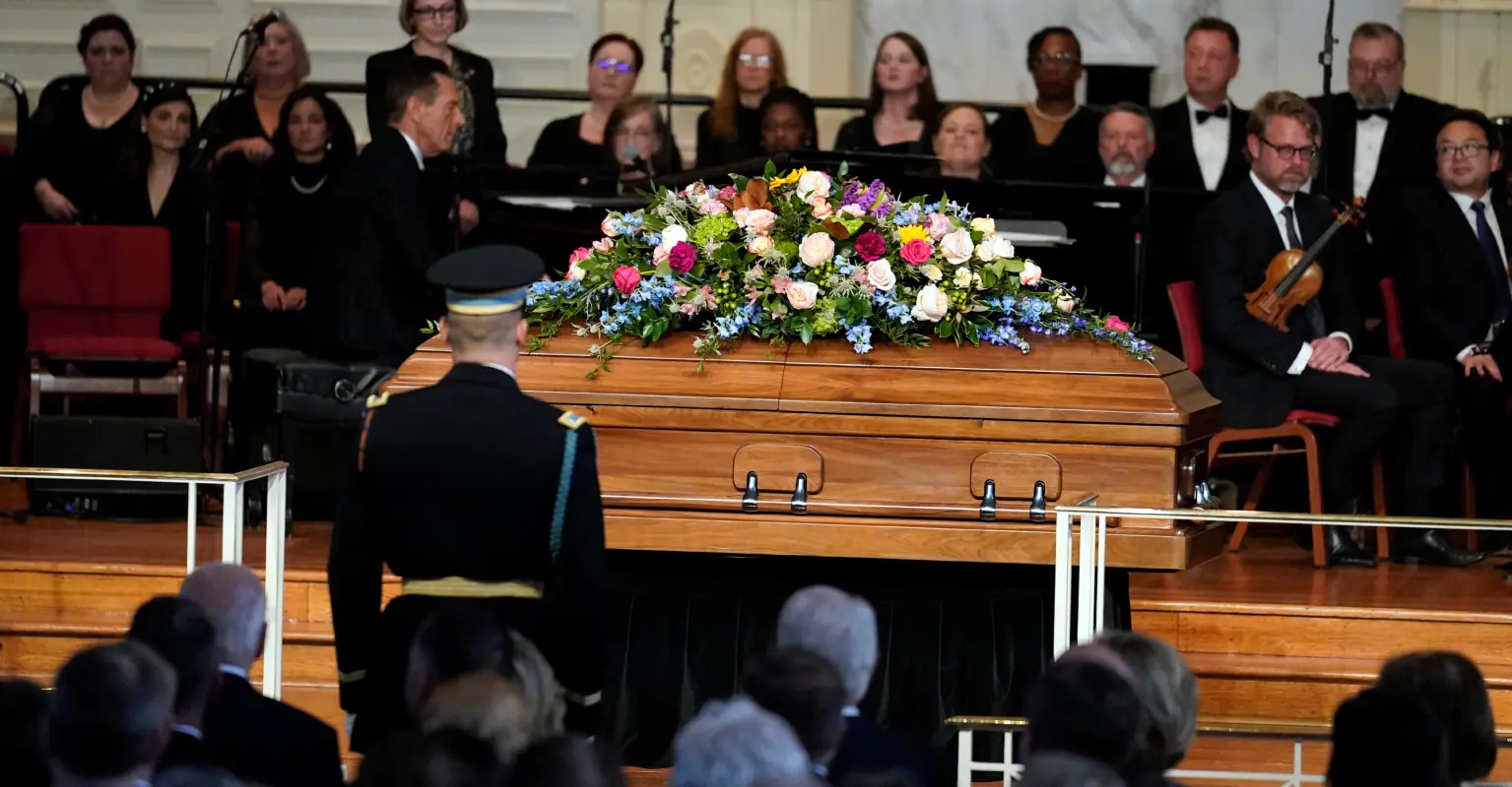 Jimmy Carter, 99, makes two-hour journey from hospice care to say goodbye to wife Rosalynn