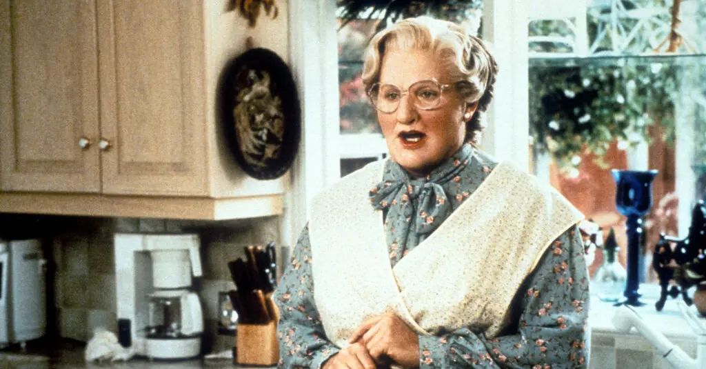 Robin Williams improvised so much of Mrs Doubtfire he needed four cameras on him at all times