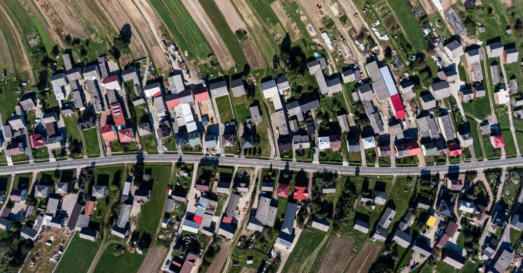 There's a bizarre little town where all 6,000 residents live on same street