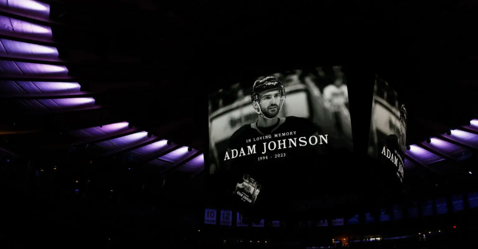 Family of ice hockey player who was fatally slashed during game describes watching final moments play out