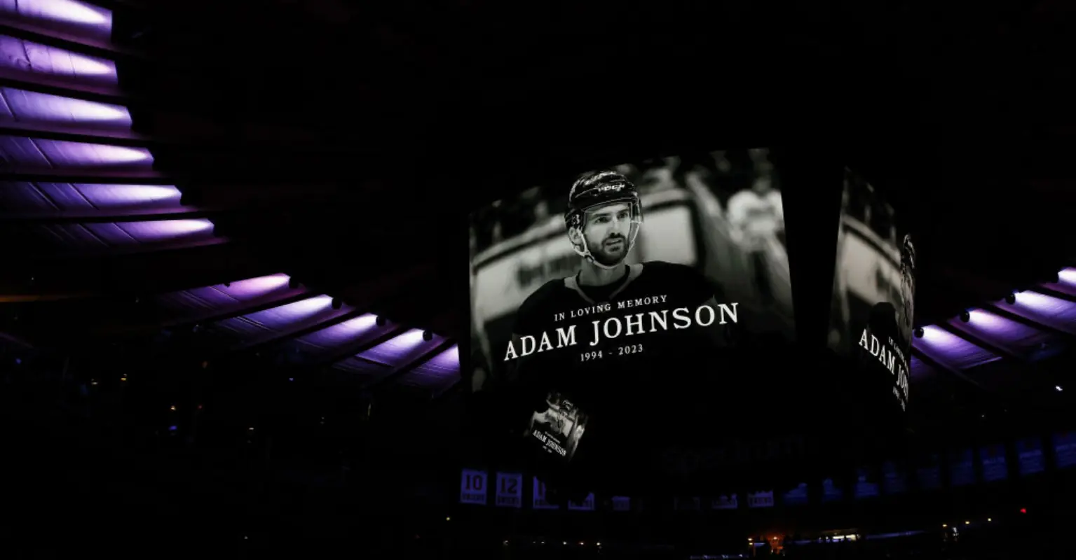 Family of ice hockey player who was fatally slashed during game describes watching final moments play out