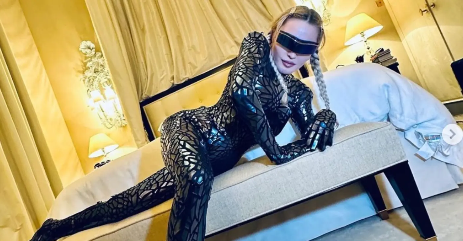 Madonna hailed the 'most beautiful' woman in the world after sharing sultry photos