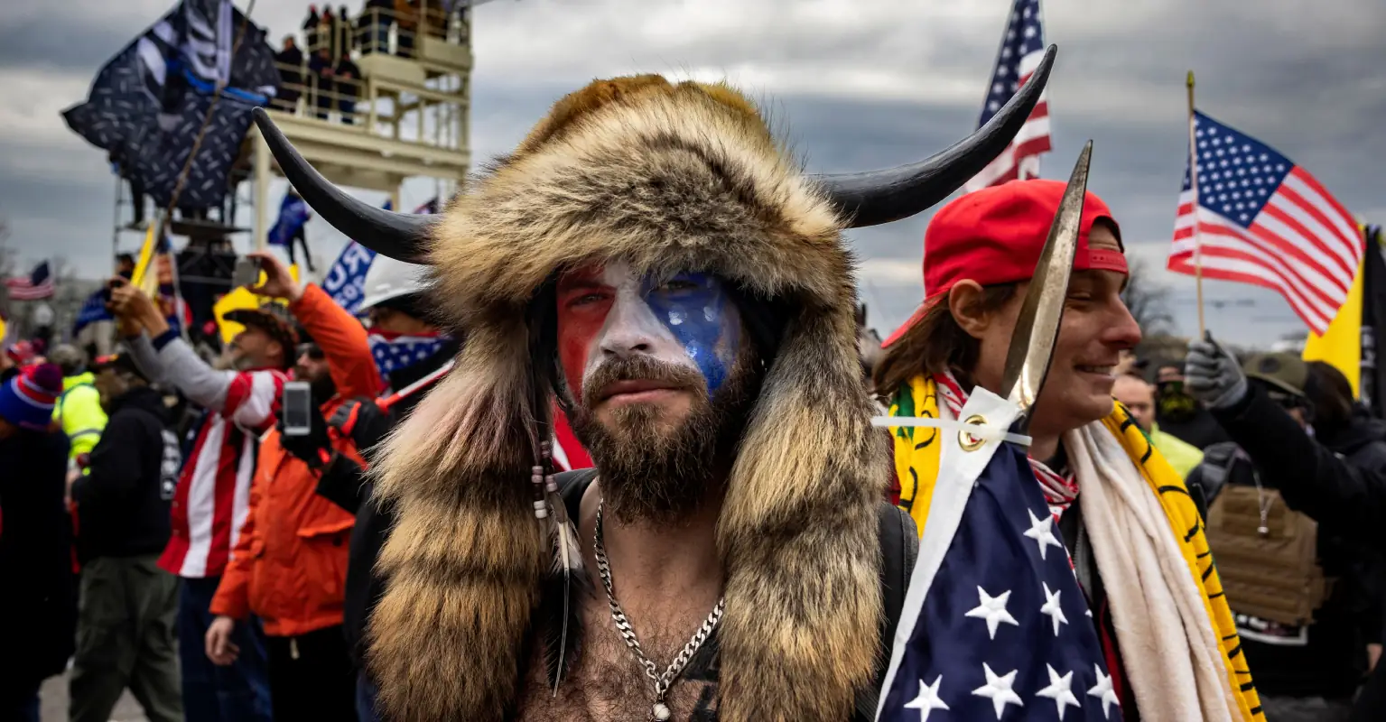 'QAnon Shaman' who stormed the Capitol on January 6 files to run for Congress