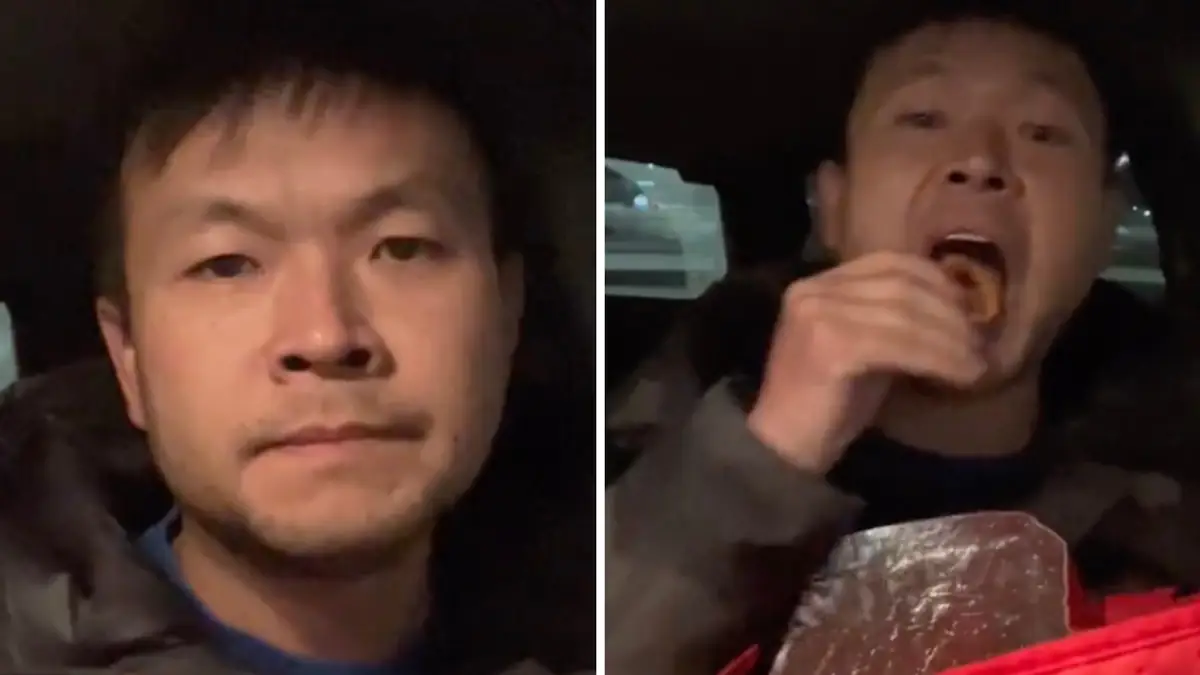 Delivery driver slammed for eating customer's food as they tipped only $1