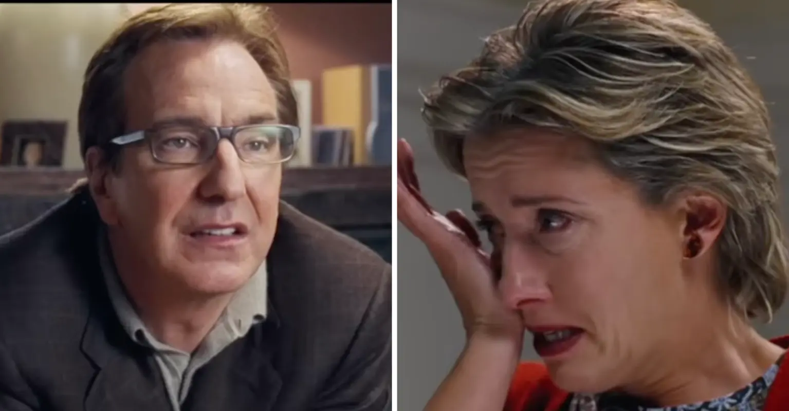 It has been more than 20 years and people are still mad at Alan Rickman for cheating on Emma Thompson in 'Love Actually'
