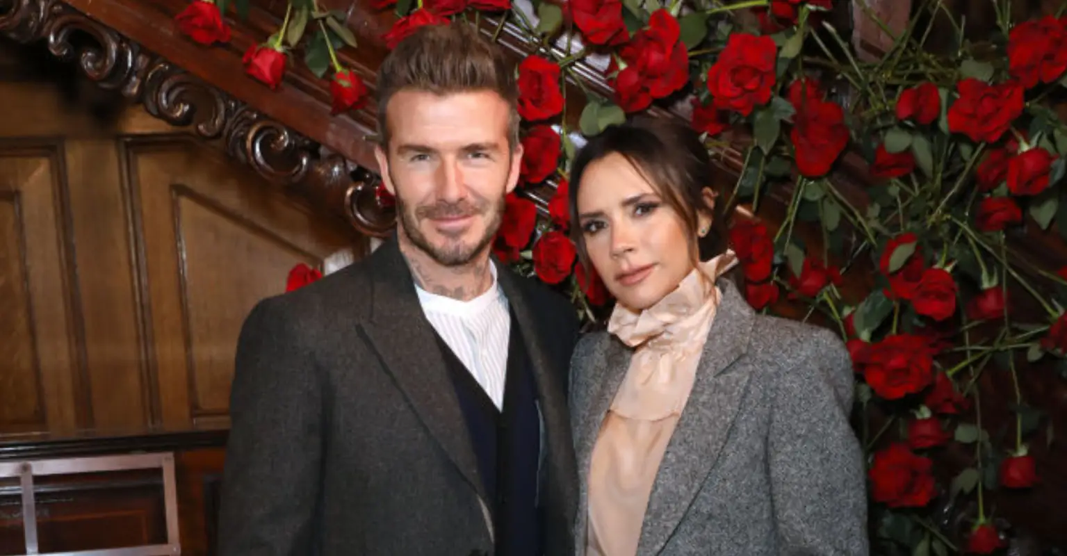 Victoria Beckham delights fans with cheeky snap of husband David fixing her TV: 'You're welcome!'