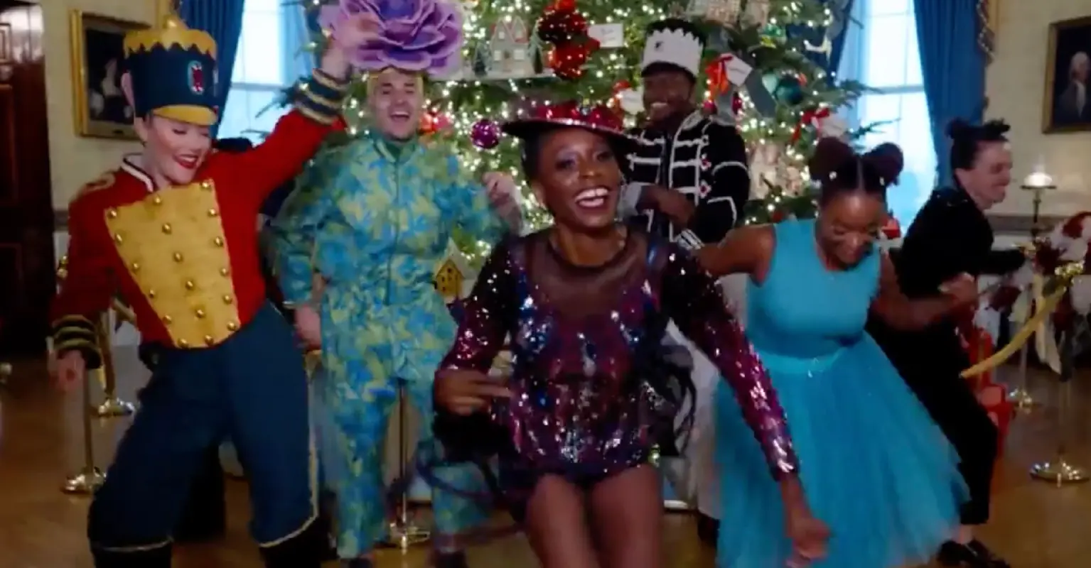 Jill Biden roasted over 'utterly tacky' White House Christmas video