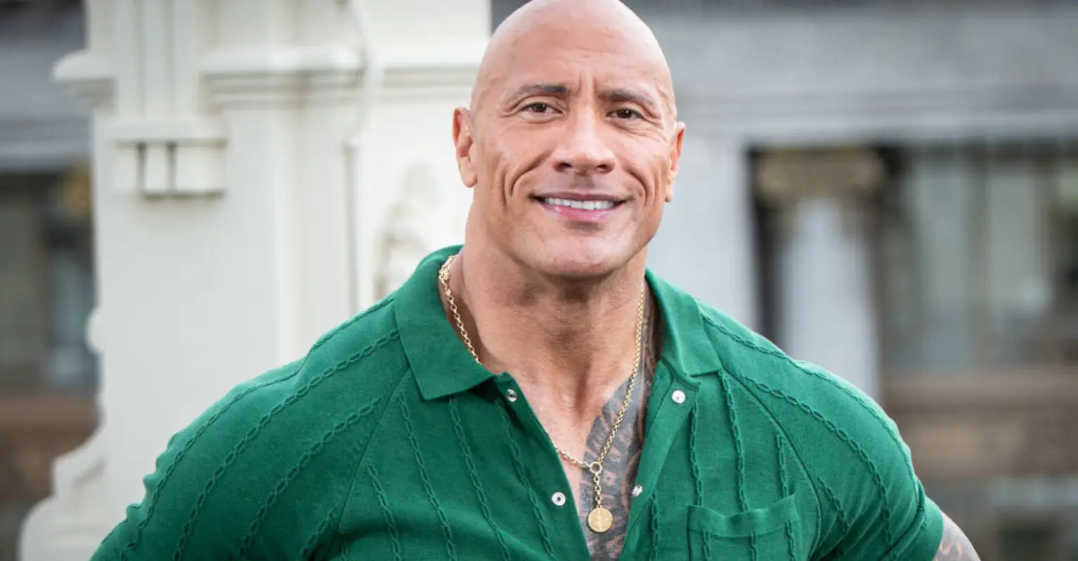 Dwayne Johnson dresses up as his own meme on Christmas Day