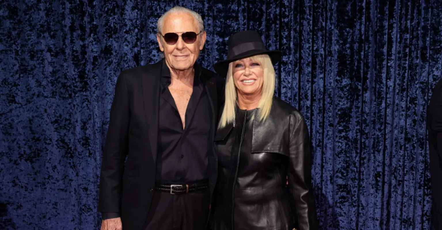 Suzanne Somers' husband reveals the reason she was laid to rest wearing Timberland boots