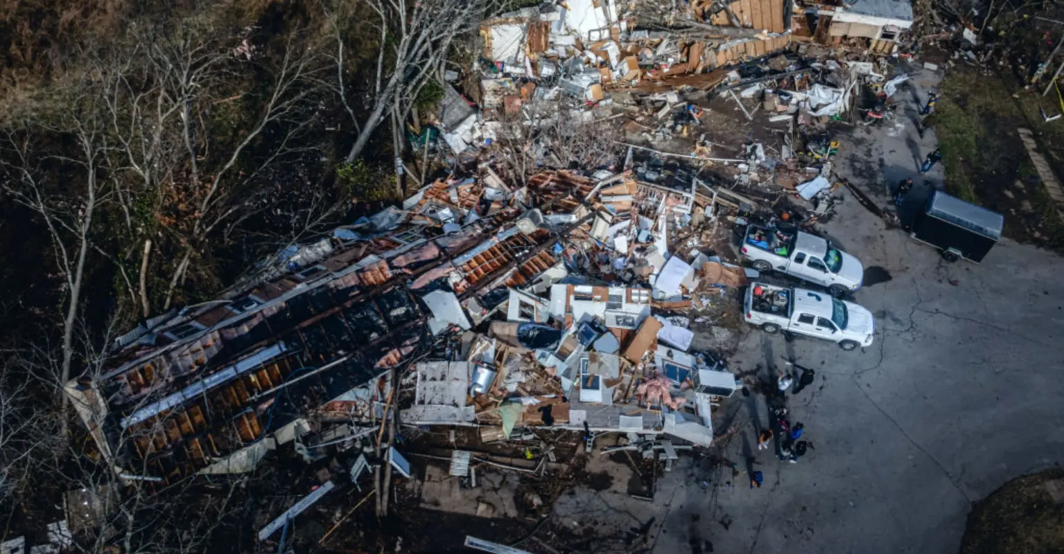 4-month-old baby found in tree after Tennessee tornado