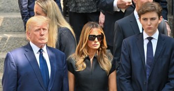 People cannot get over Barron Trump's height in new family photo