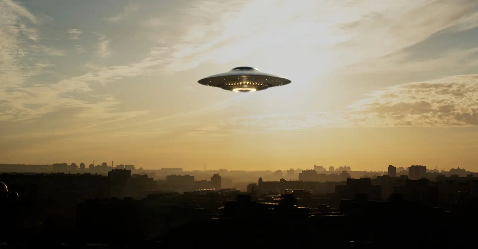 Mystery of bizarre figures seemingly revealed after hikers spot ’10ft tall aliens’