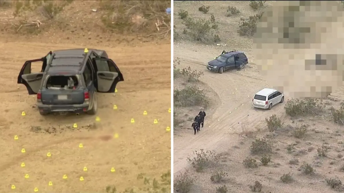 Officials find six bodies in the middle of the Mojave desert in California