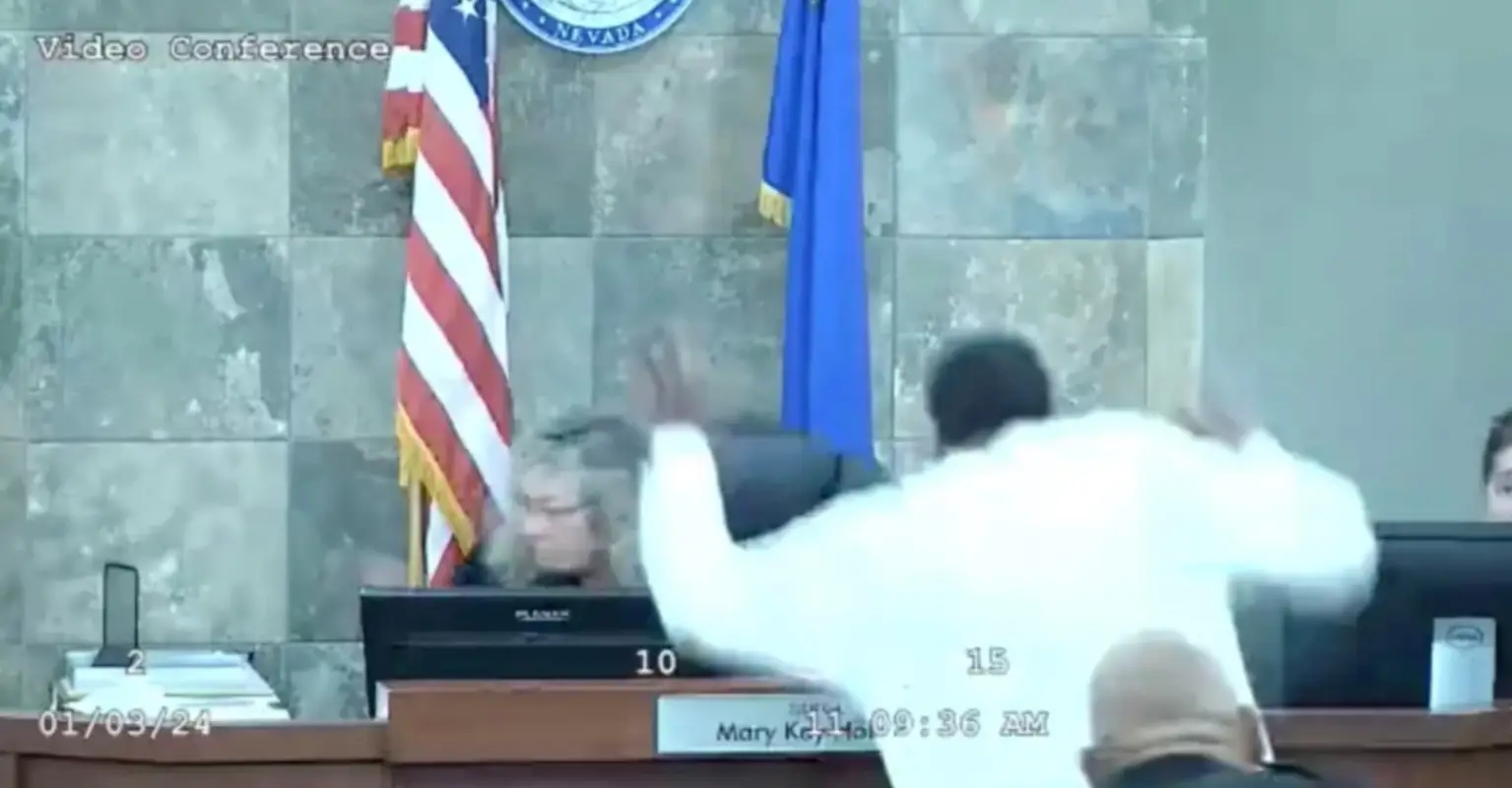 Las Vegas judge who was attacked by felon orders him back to court 'by any and all means necessary'