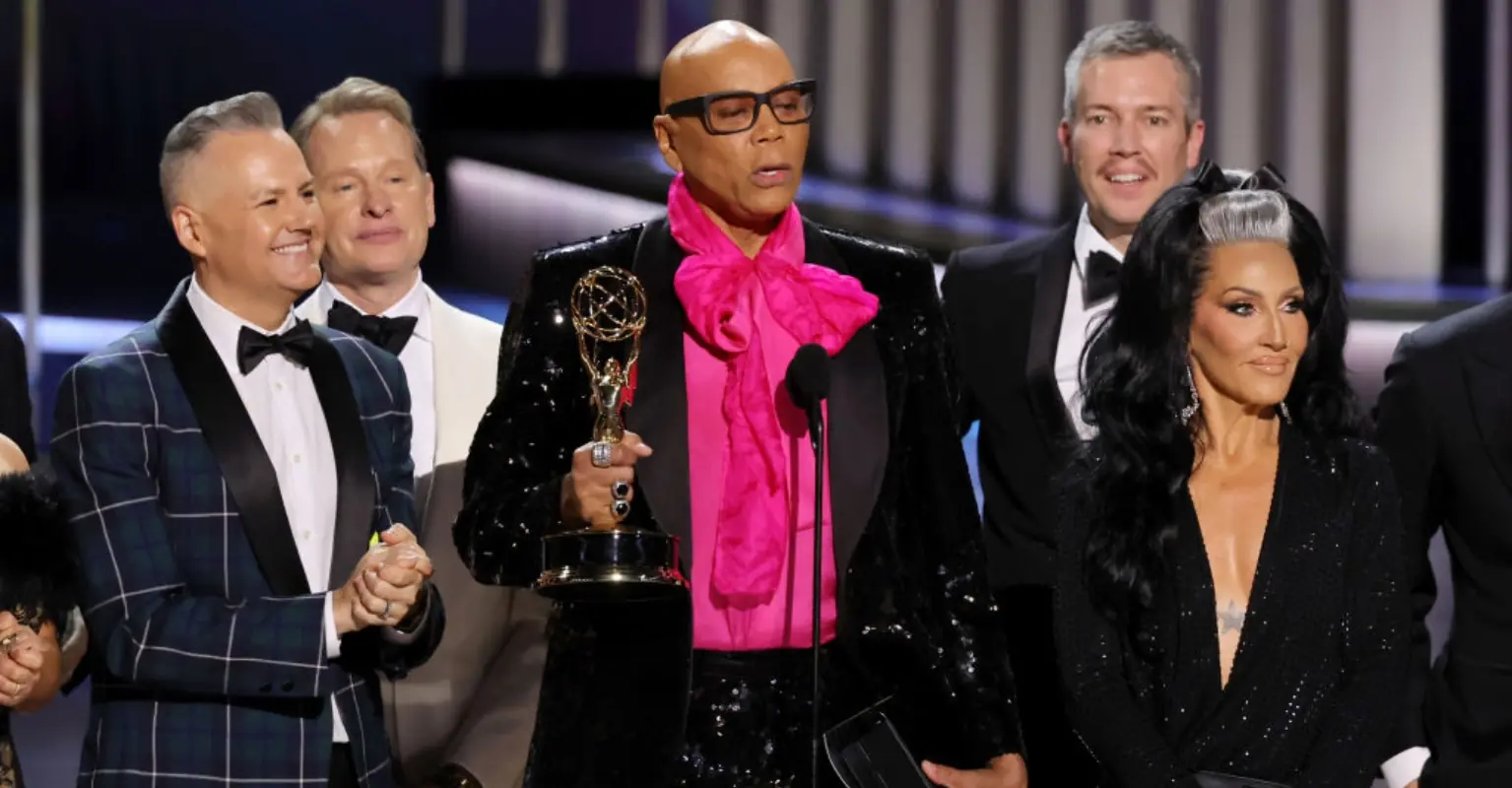 RuPaul delivers powerful Emmys speech about drag show bans: 'Listen to a drag queen!'