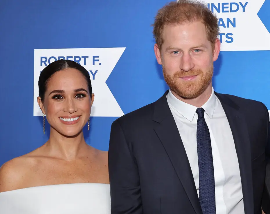 Meghan, Duchess of Sussex and Prince Harry, Duke of Sussex attend the 2022 Robert F. Kennedy Human Rights Ripple of Hope Gala.