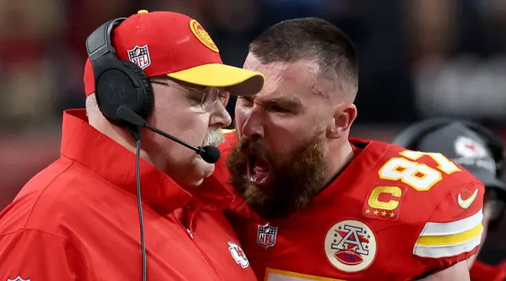Both Travis Kelce and Andy Reid speak out about Super Bowl shove