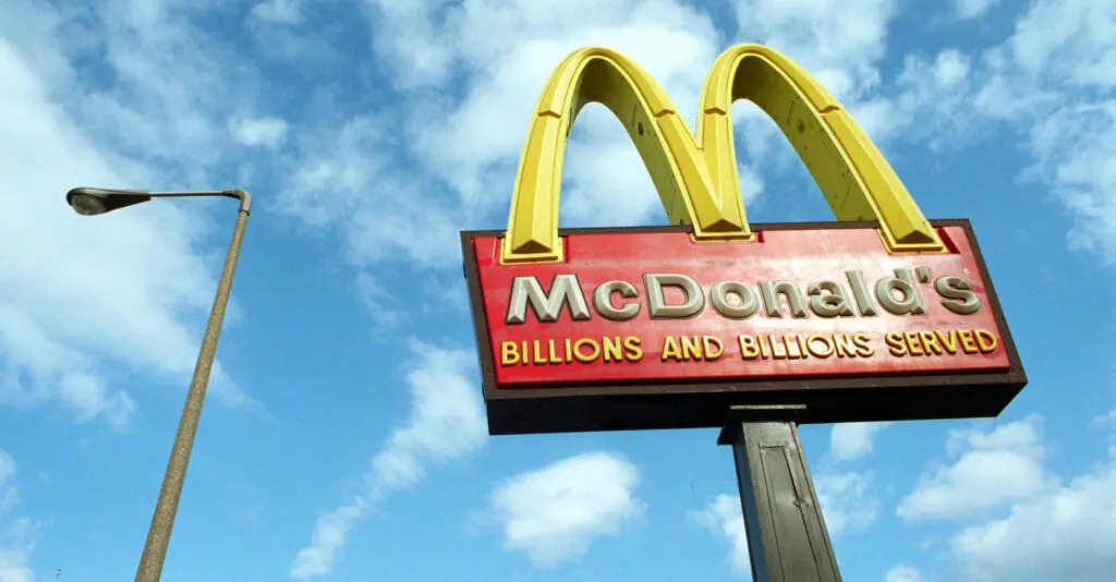 McDonald's flips its iconic 'M' upside down to become WcDonald's