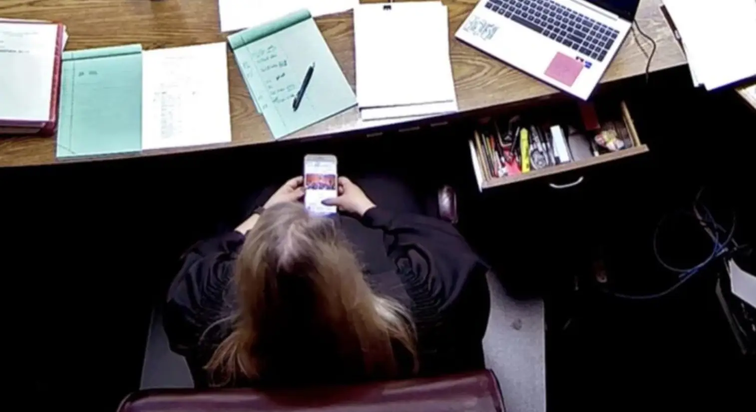 Judge resigns after being caught sending '500 texts' during the murder trial of a 2-year-old boy