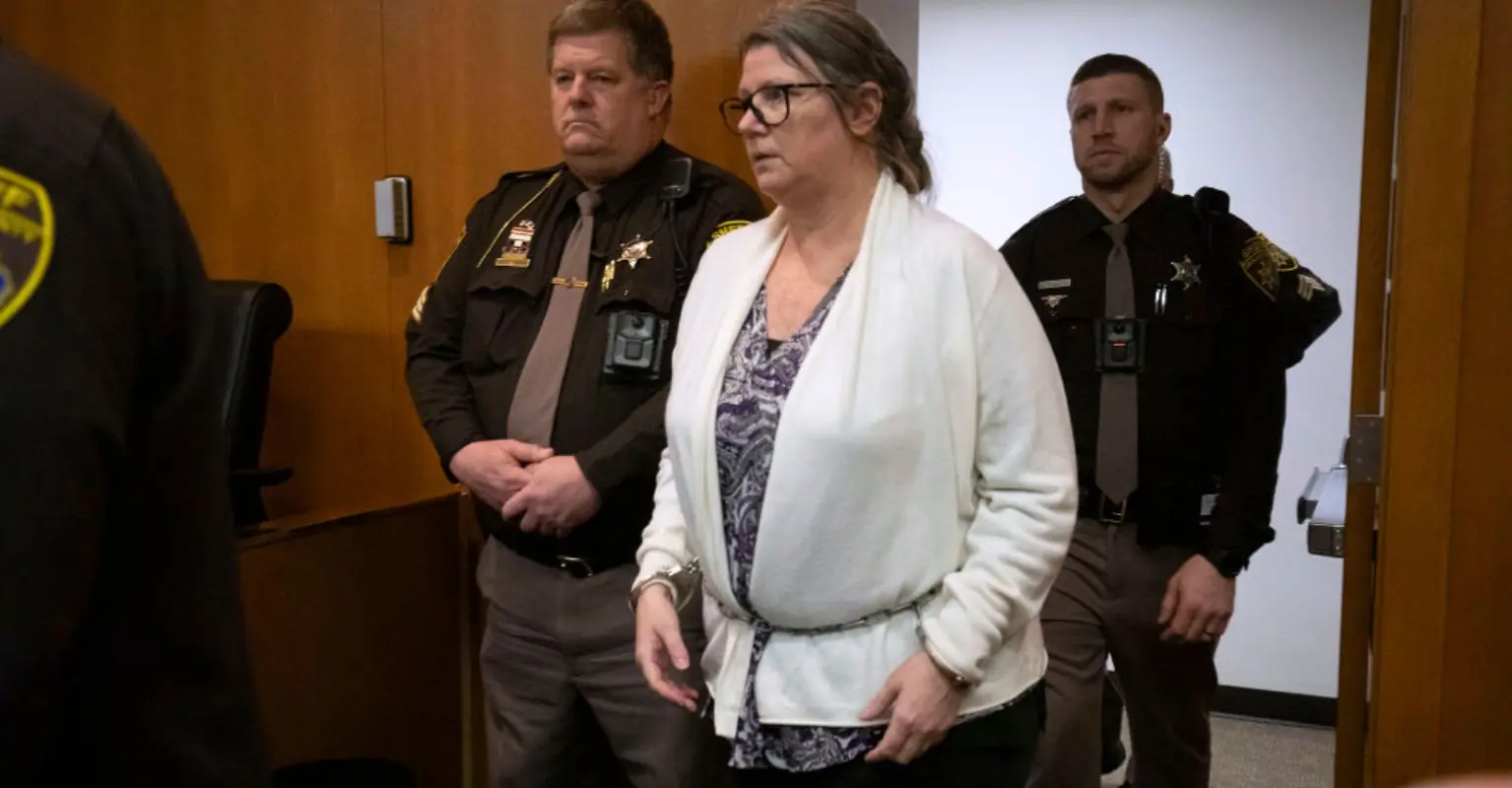 Ethan Crumbley's mom found guilty of involuntary manslaughter over school shooting in US first