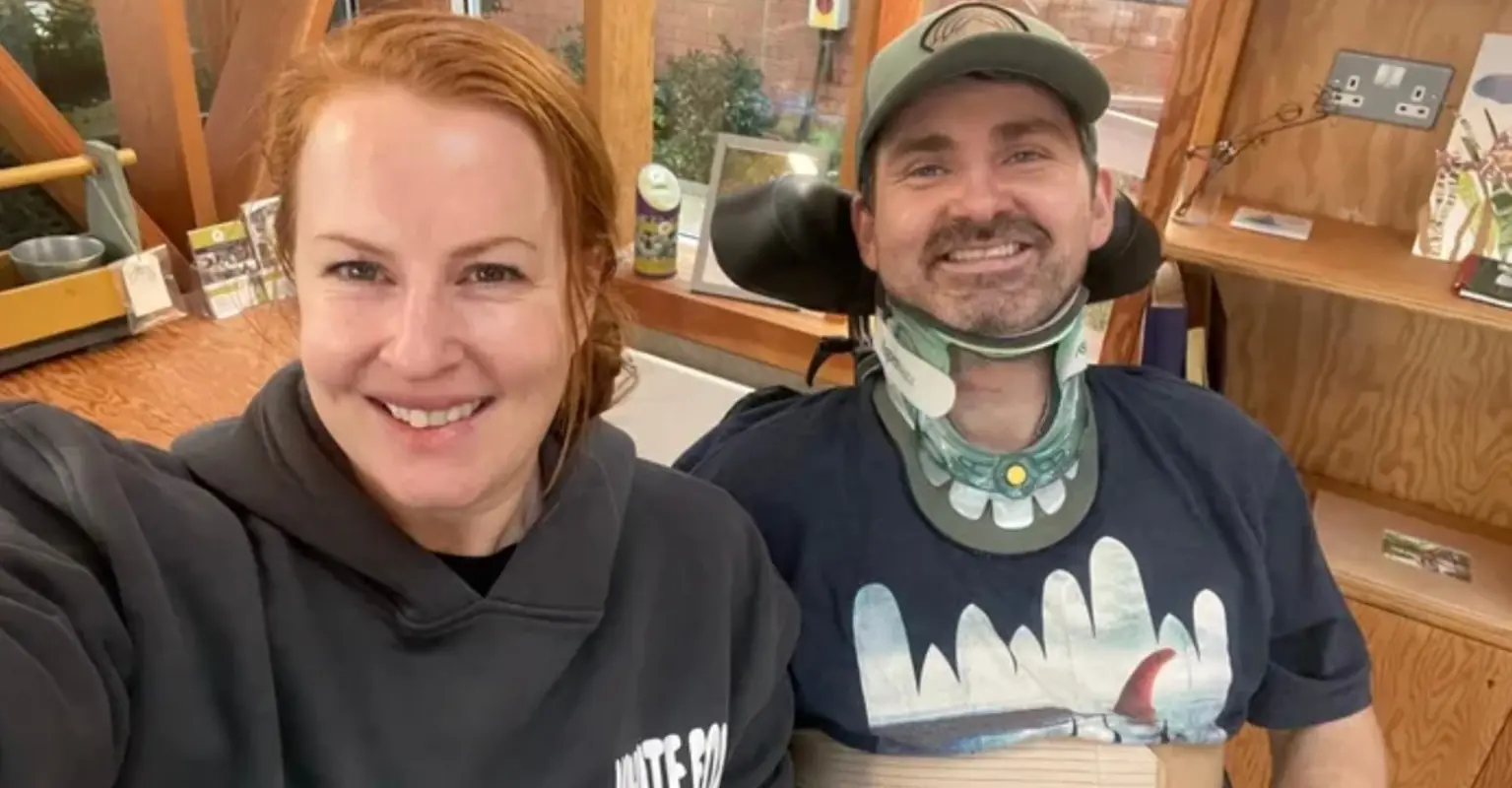 Man left paralyzed after taking a swim in cold water