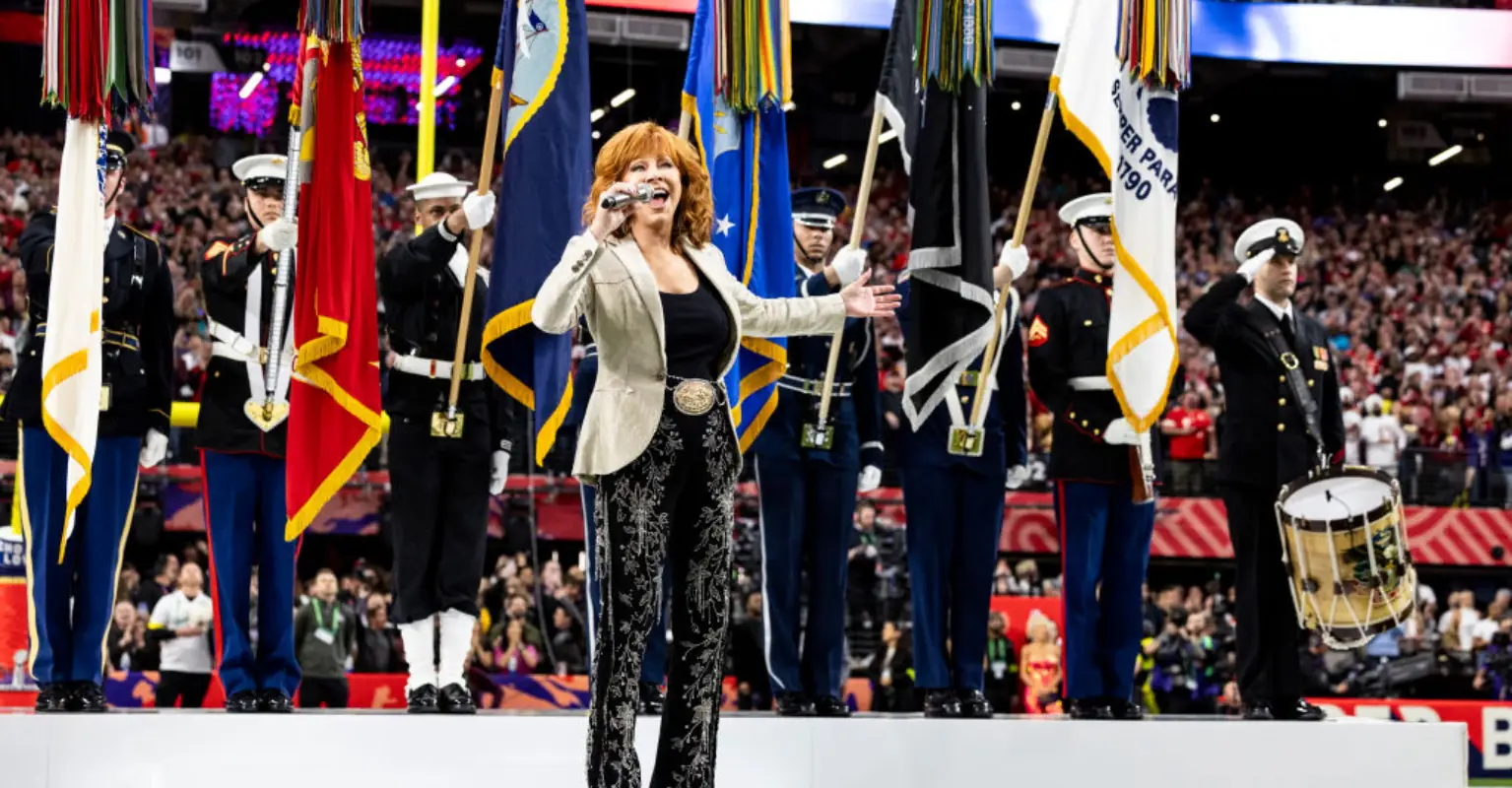 Why Reba McEntire's national anthem will go down as one of the best in Super Bowl history