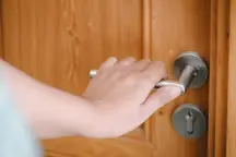 locked door 