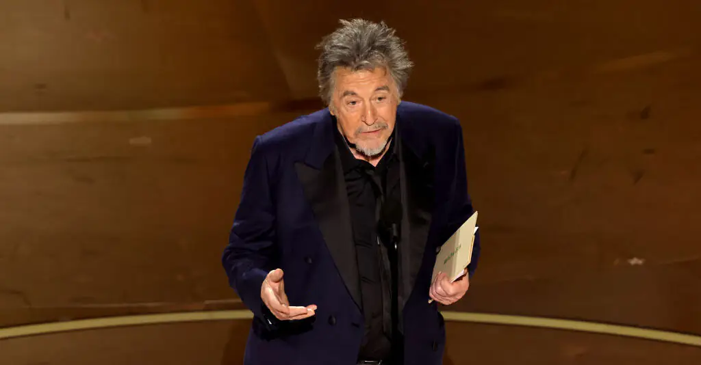 Al Pacino baffles Oscars viewers after reading out Best Picture winner without naming nominees