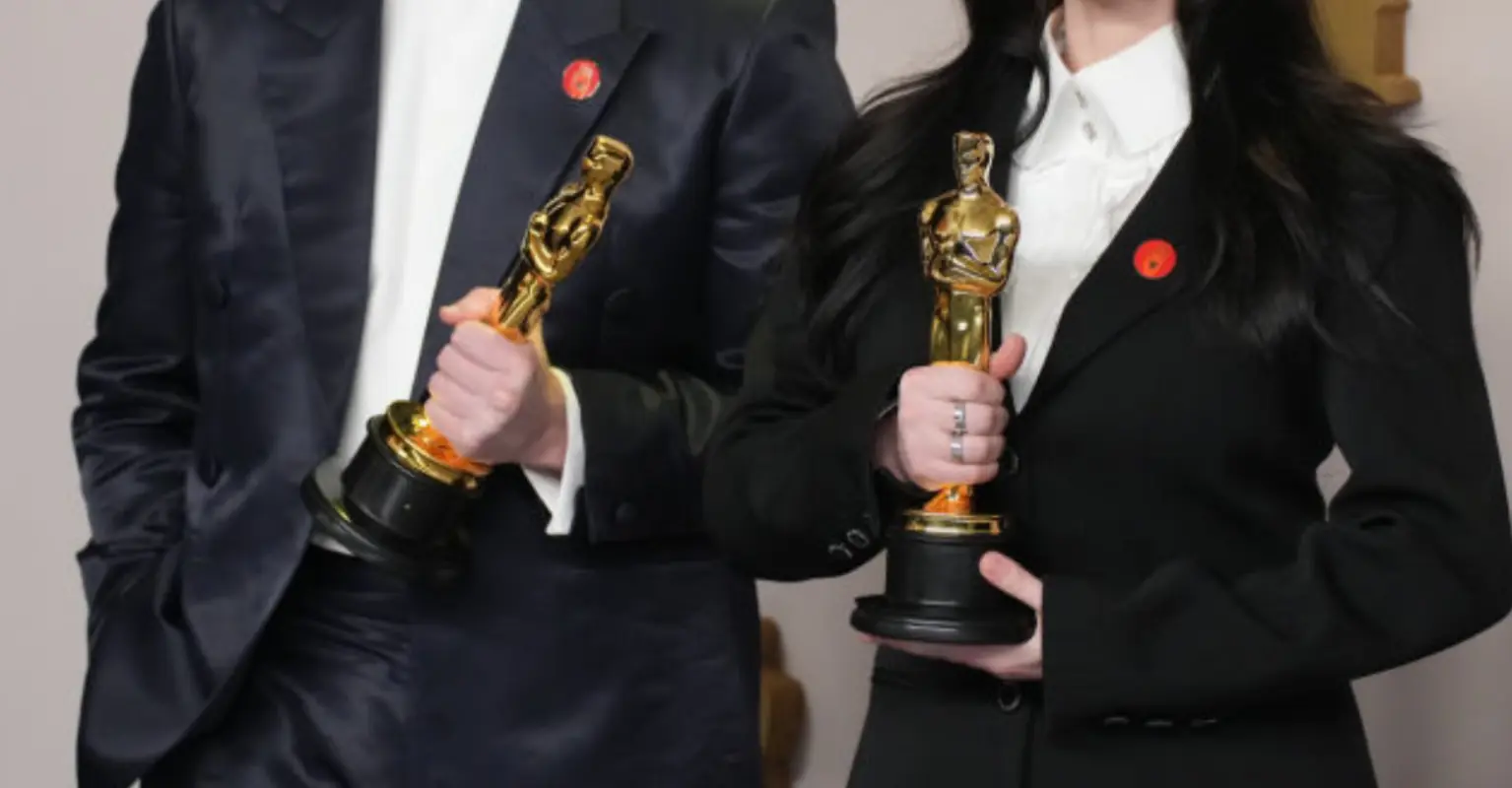 This is why people were wearing red pins at the Oscars