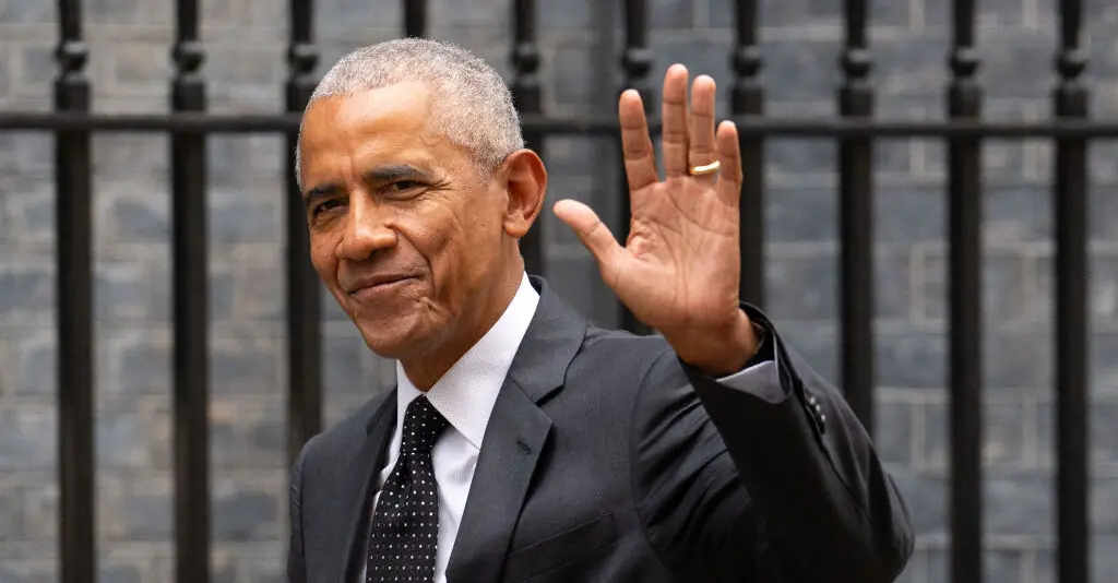 Barack Obama spotted visiting Downing Street for surprise meeting at No. 10