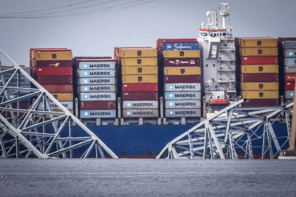 Baltimore's Francis Scott Key Bridge Collapses After Being Struck By Cargo Ship