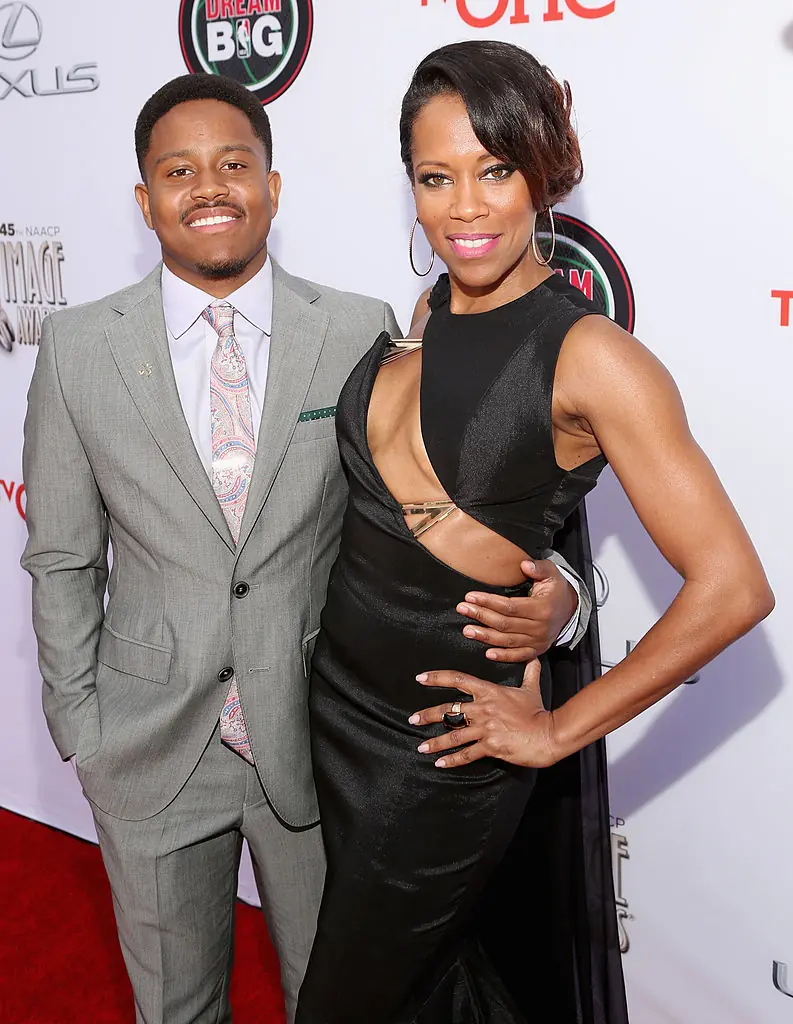 Regina King and son Ian Alexander Jr
