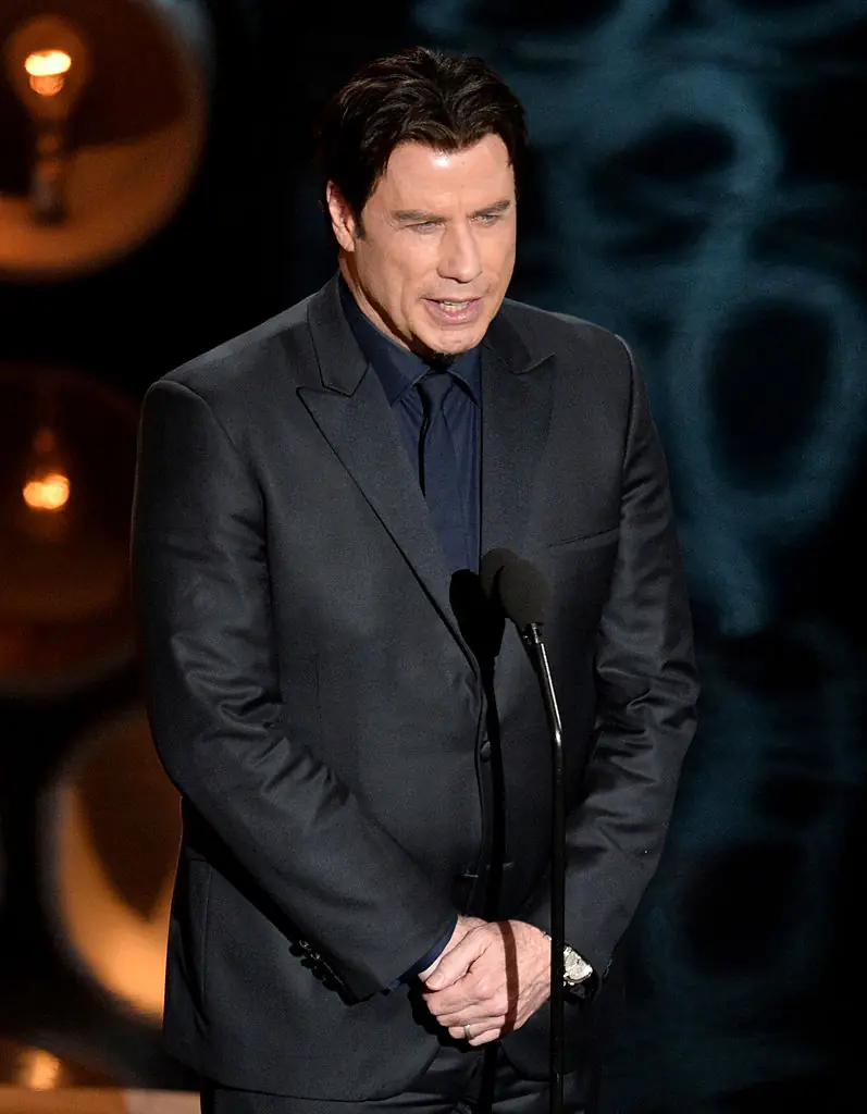 John Travolta Oscars 2014 