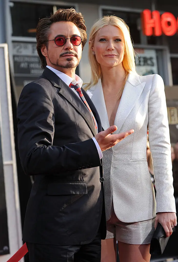 Robert Downey Jr. and Gwyneth Paltrow 
