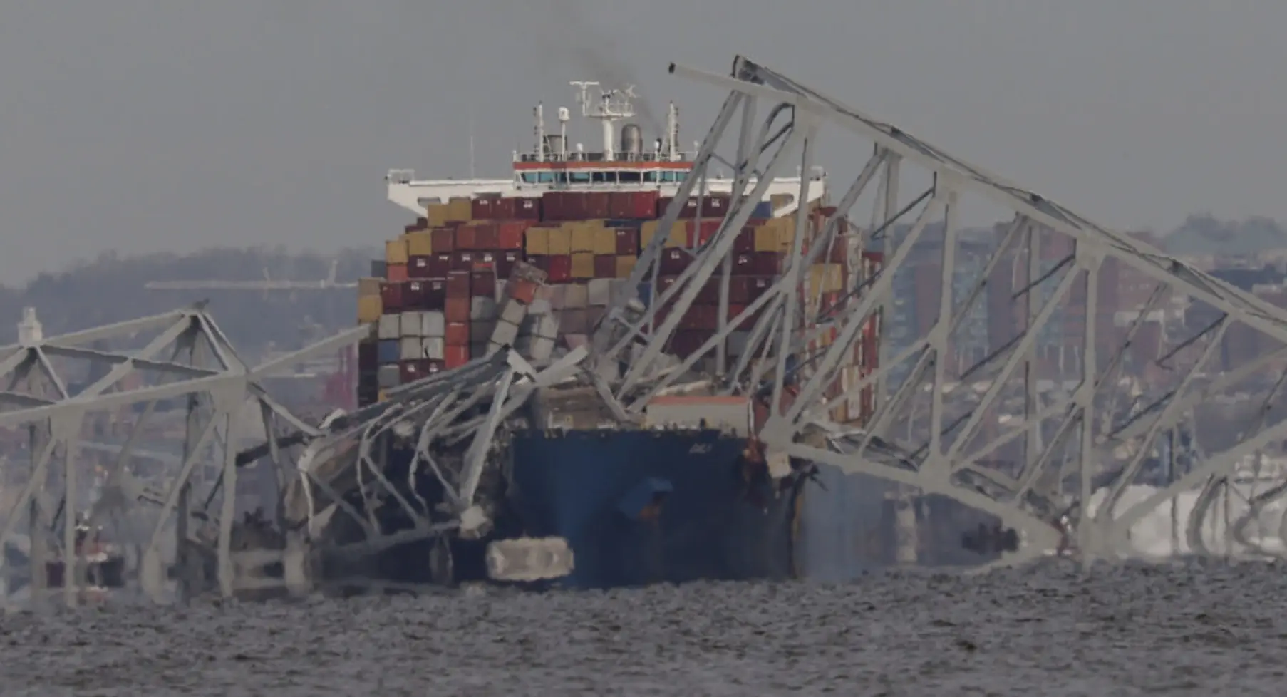 Harrowing emergency crew audio reveals officer calling on 'everybody' to help after Baltimore bridge collapse