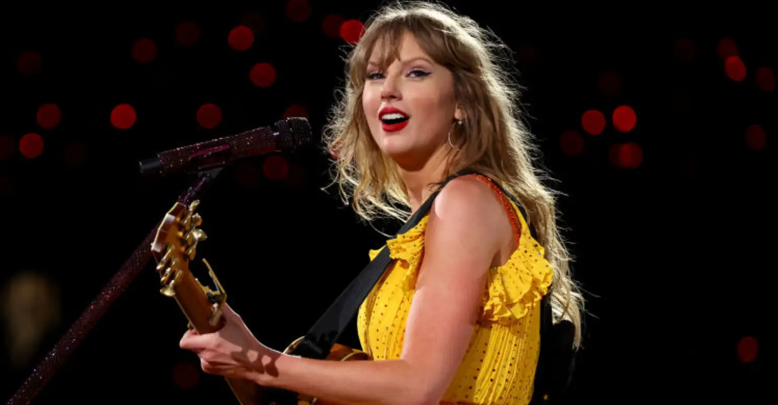 Bikini influencer defends herself after she's criticized over her 'sickening' Taylor Swift concert outfit