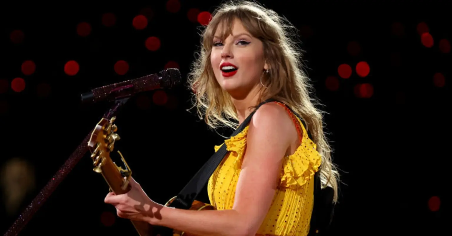 Bikini influencer defends herself after she's criticized over her 'sickening' Taylor Swift concert outfit